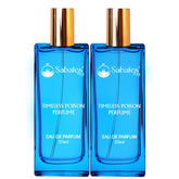 Sabates Timless Poison Eau De Parfum Each 20ml 0.6 Fl.oz. Combo Of 2 | Aromatic Blend Of Masculine Fragrances For Men